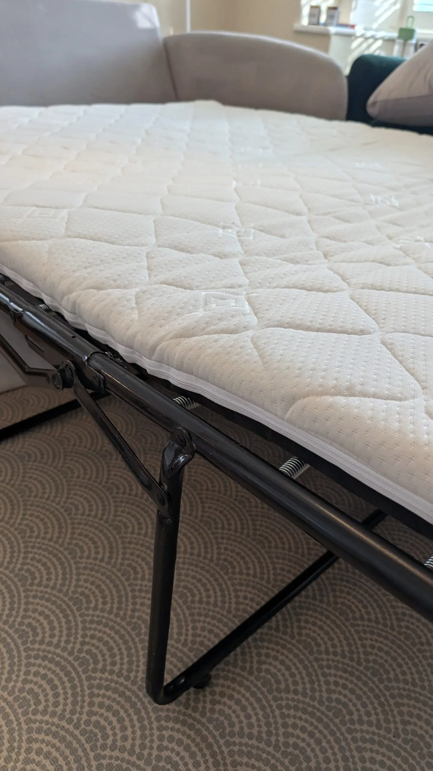 Snug Small Biggie 3 Seater Sofabed - Warm Grey