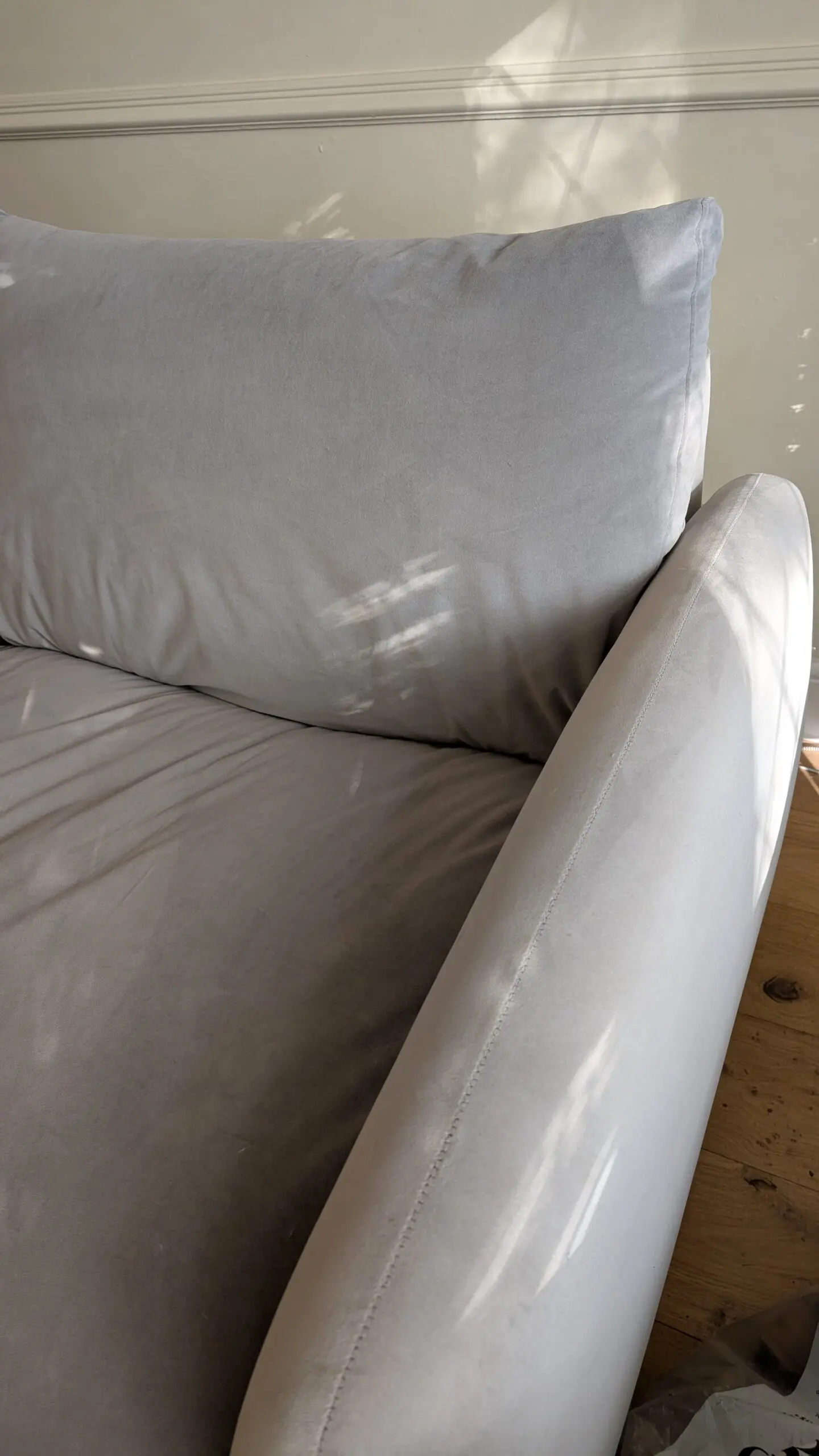 Snug Small Biggie 3 Seater Sofabed - Warm Grey