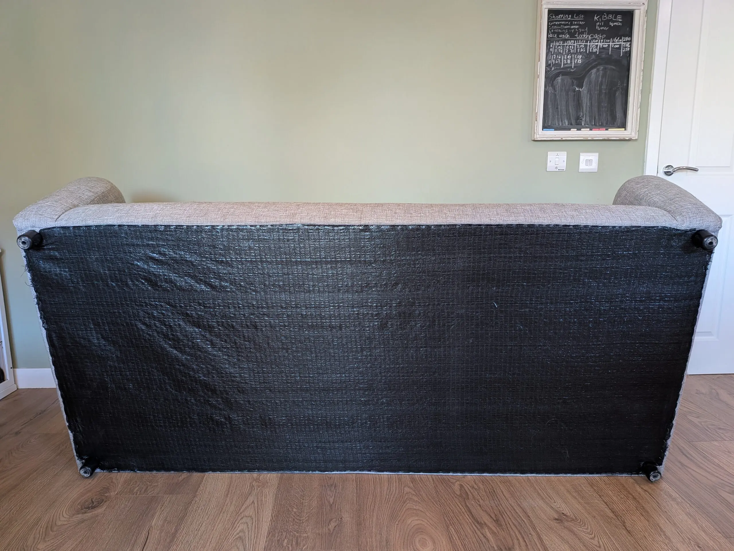 Next Home Light Grey Hepburn 3 Seater Sofa with Footstool