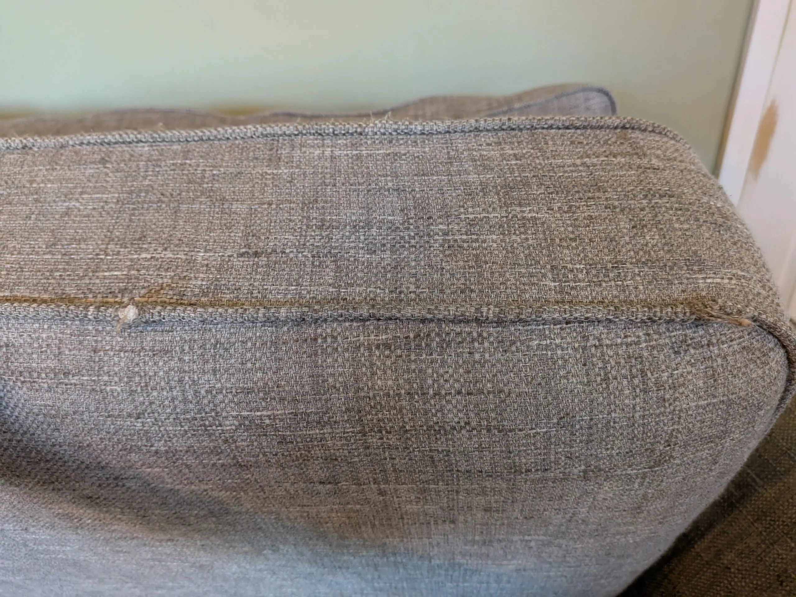 Next Home Light Grey Hepburn 3 Seater Sofa with Footstool