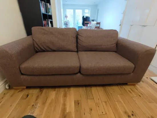 John Lewis 3 seater sofa Red/Pink