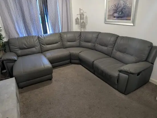 Share Large Corner Sofa With Chaise And Recliner