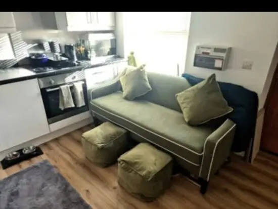 Olive green John Lewis sofa. Brand new.