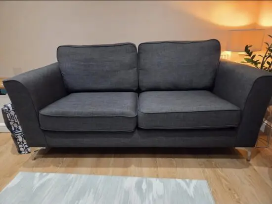 3 seater sofology dark grey sofa