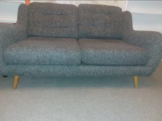 DFS grey Camden 2 seater sofa