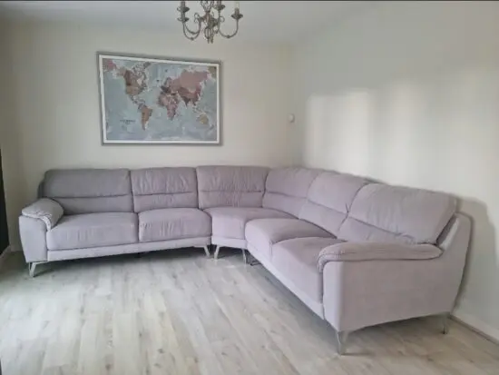Light Grey Corner Sofa