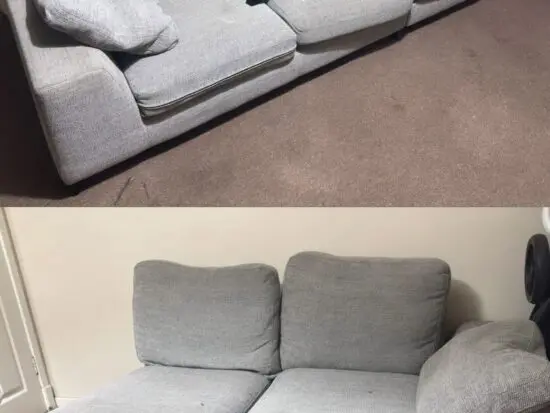 DFs Grey Euphoria Corner sofa