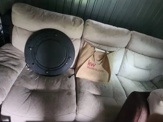 DFS Power Recliner Sofa set (3+1) and Storage Footstool