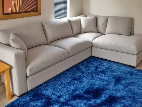 Grey 4 Seater Corner Sofa