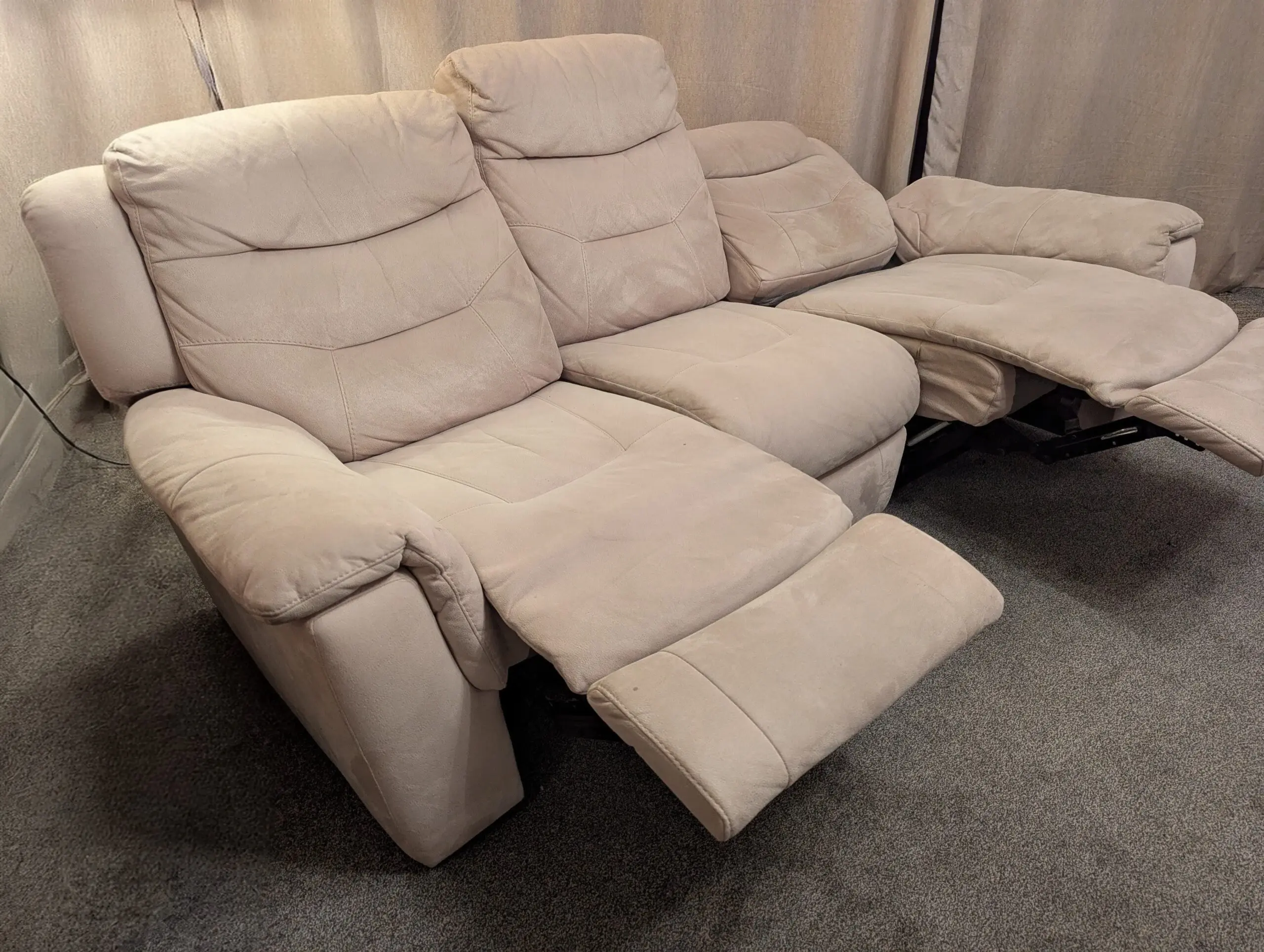 DFS Recliner Sofa 3 seat and 1 Recliner chair