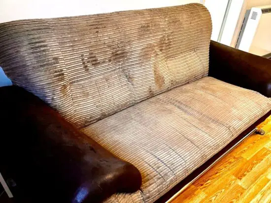 Brown 3seater and 2 seater sofa