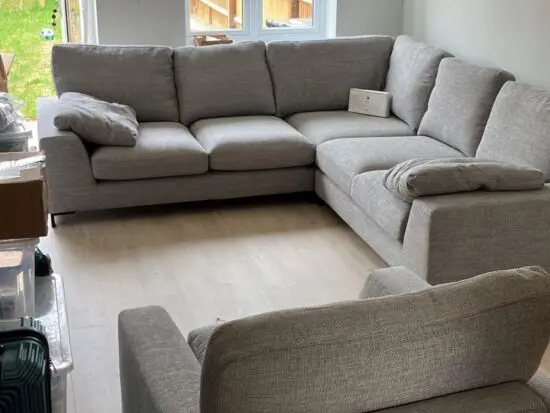 DFS Euphoria Corner sofa