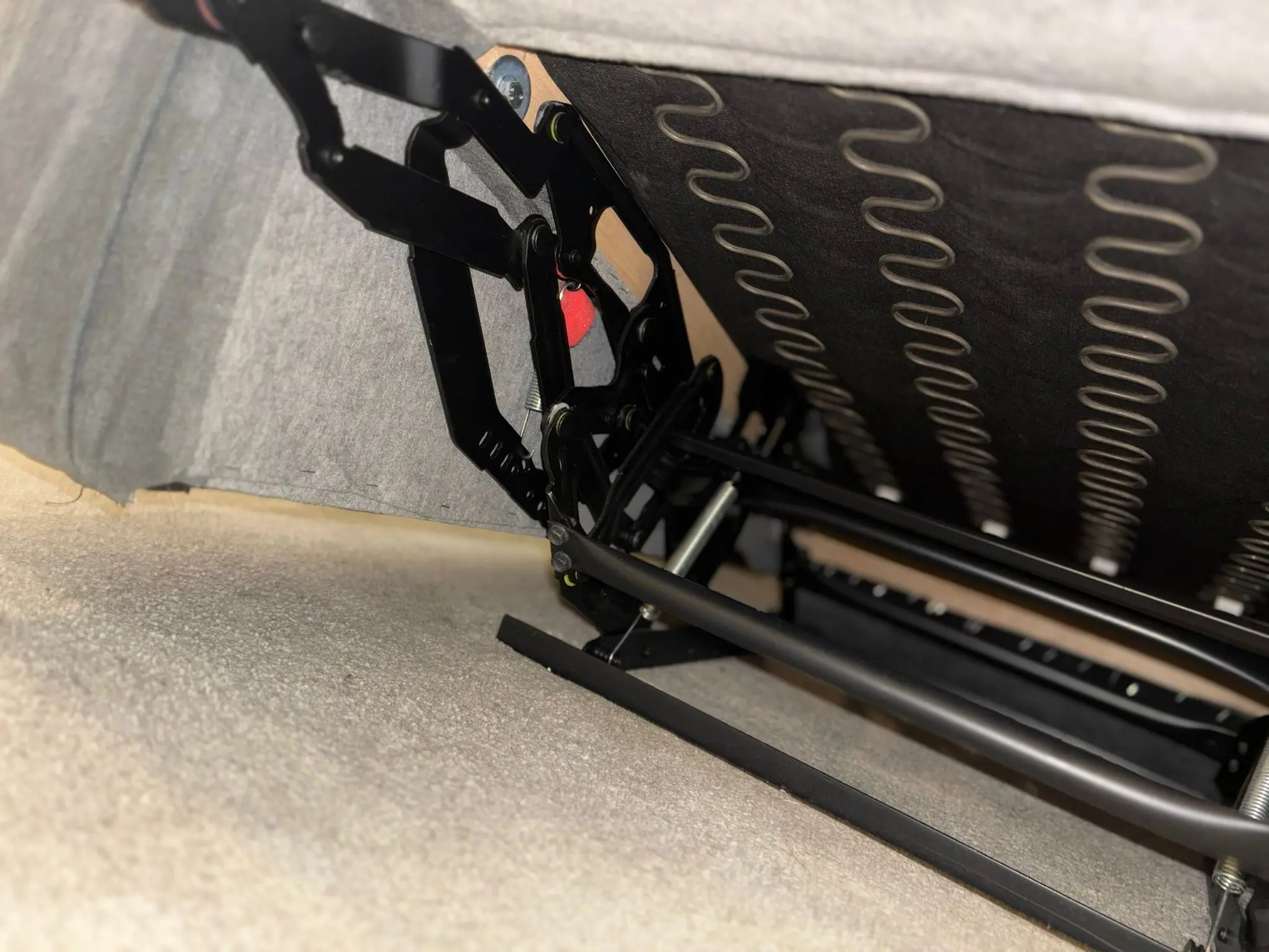 DFS Orka Right Hand Facing Arm Open End Manual Recliner Corner Sofa