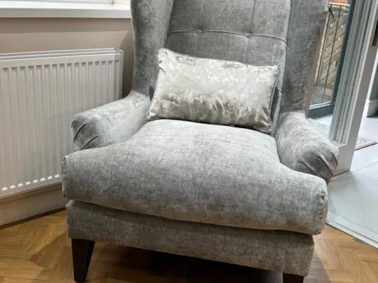 Brand new sage green Sofology accent chair!