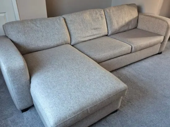 DFS Corner Sofa with sofa bed and chaise lounge