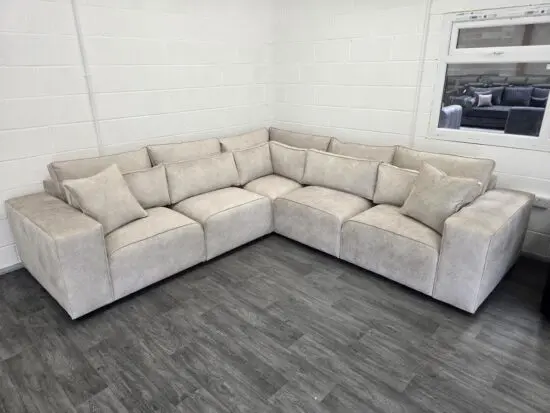 DFS Stone Orka Corner Sofa