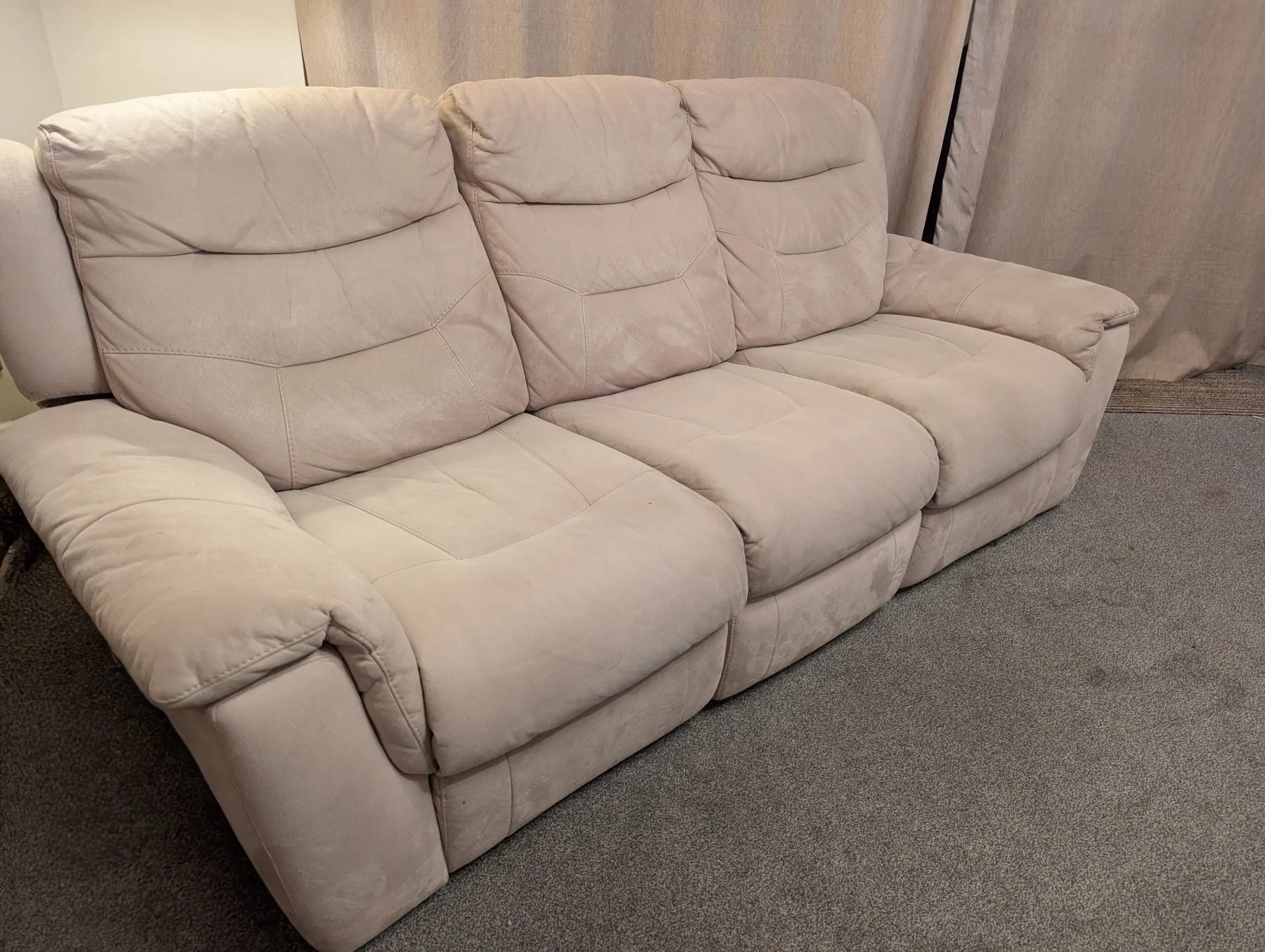 DFS Recliner Sofa 3 seat and 1 Recliner chair