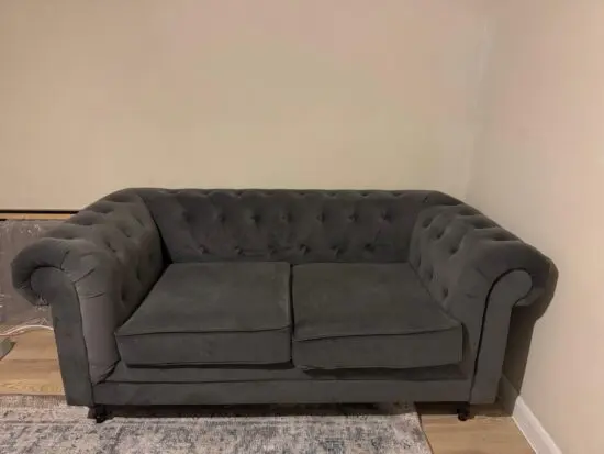Habitat Chesterfield Velvet 3 Seater Sofa