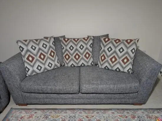 SCS 3 seater sofa - scattered back