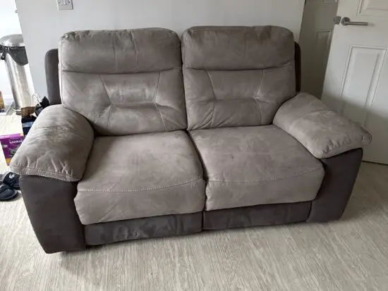 2 seater manuel recliner