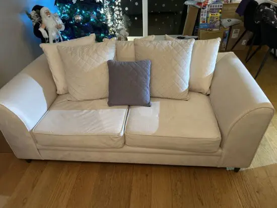 Debenhams cream cream /beige sofa
