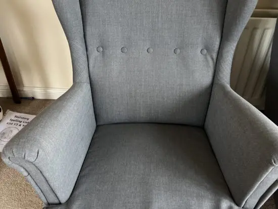 M&S two 3 seater sofas.