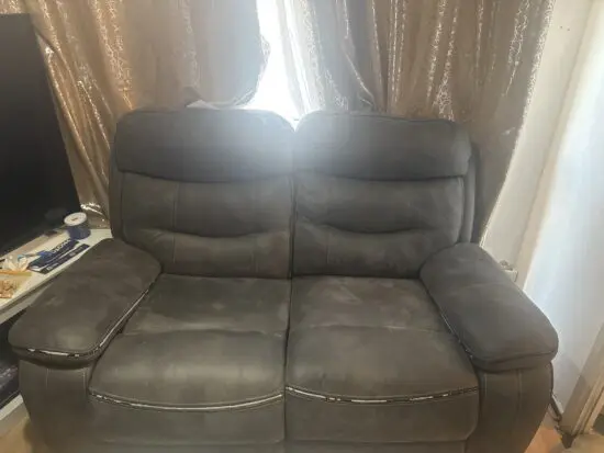 DFS Grey Sofa Fabric there seats and two seats