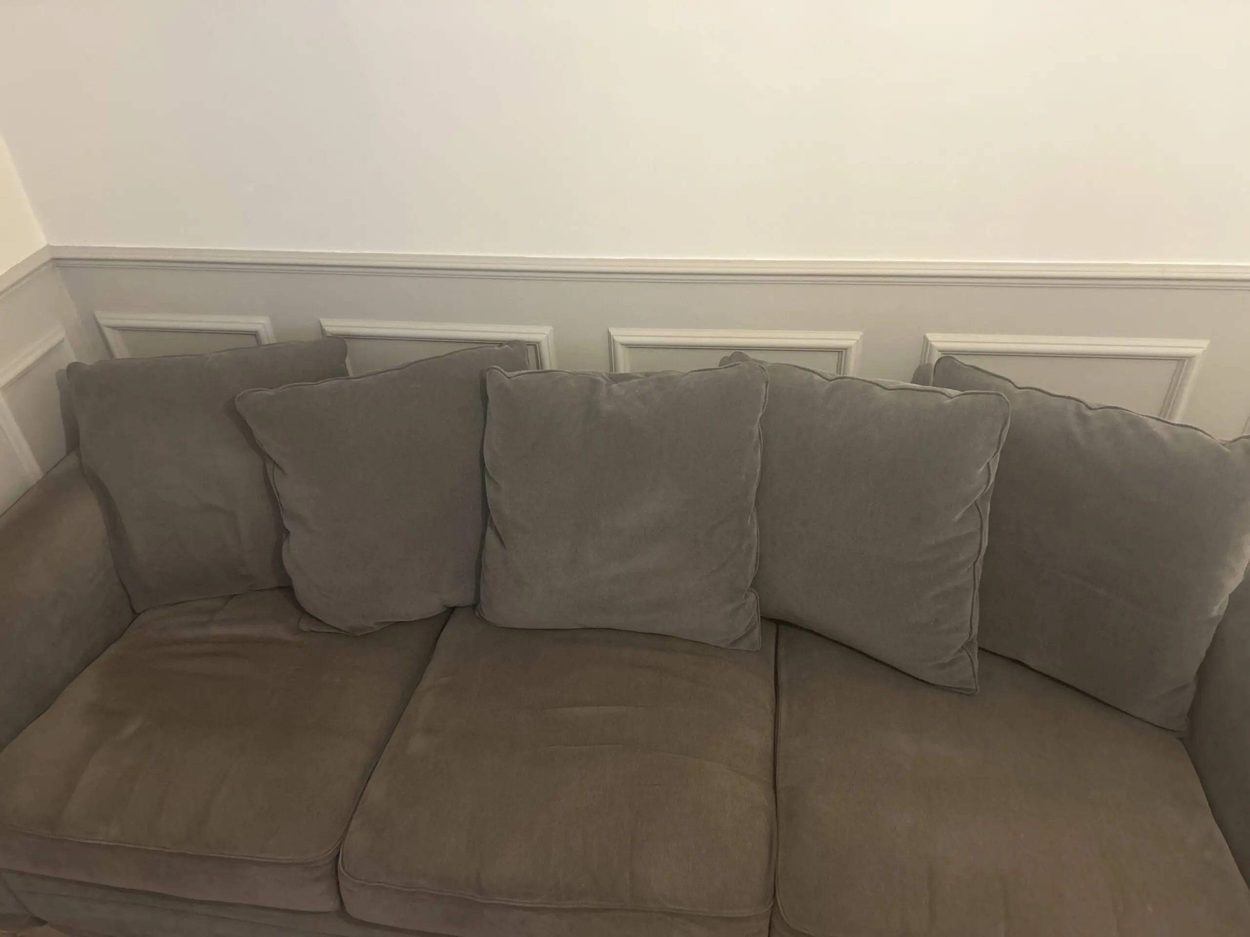IKEA grey 3 seater sofa