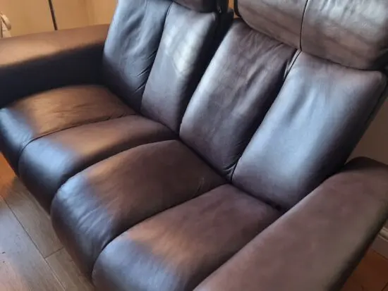 Stressless X2 2 Seater leather recliner