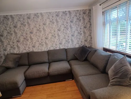 Xxl large grey corner sofa
