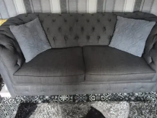 2 seater chesterfield sofa
