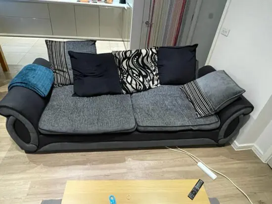 DFS Grey sofa