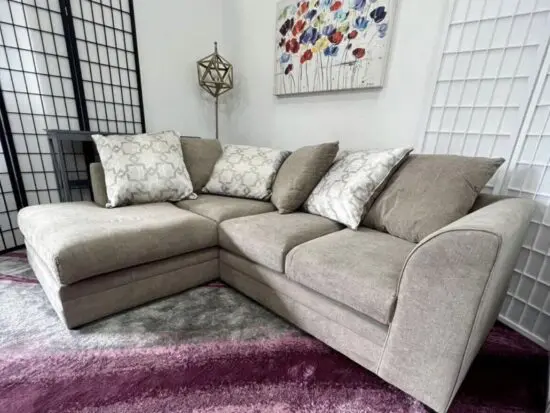SCS Mink Corner Sofa
