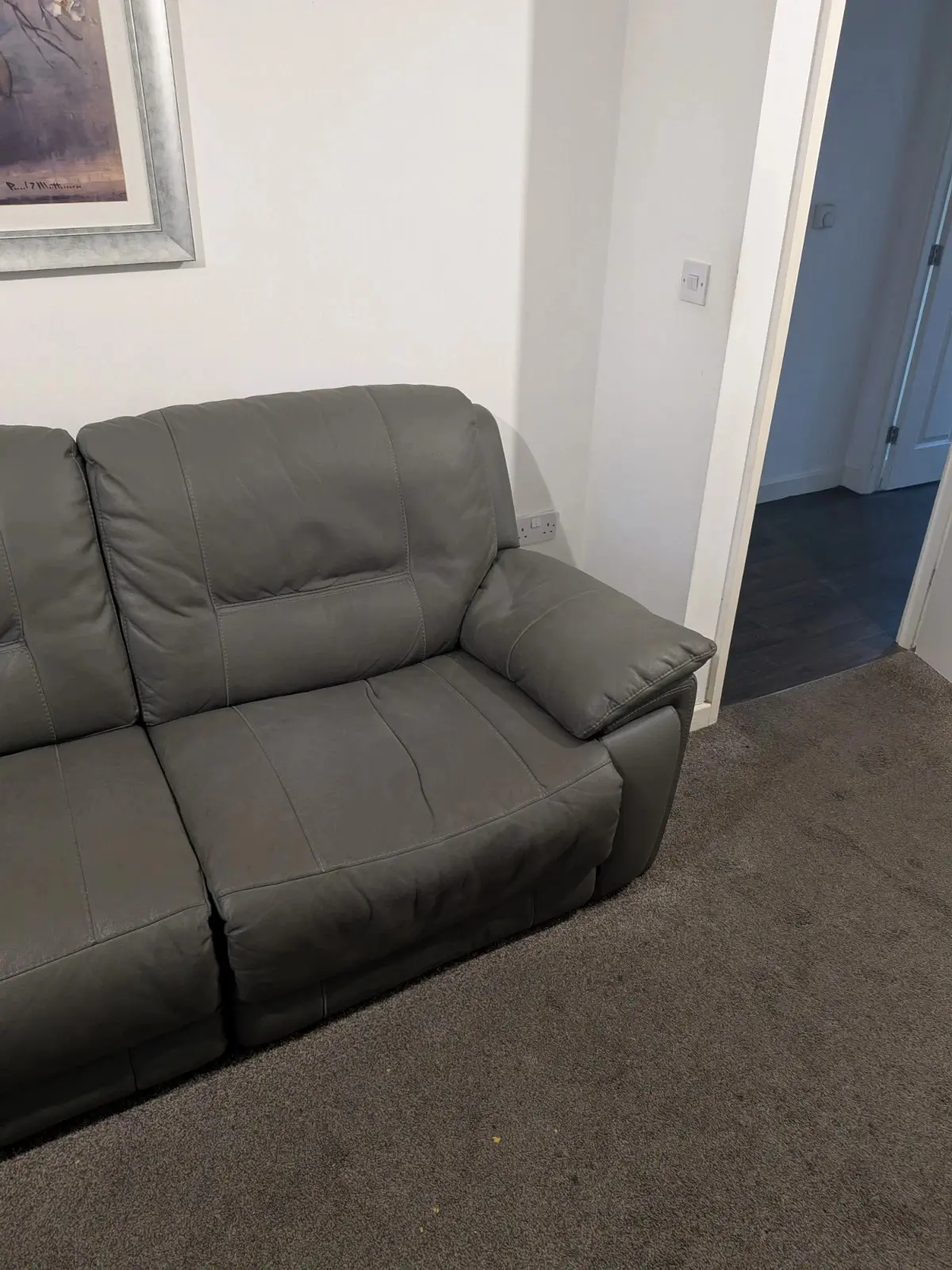 Share Large Corner Sofa With Chaise And Recliner
