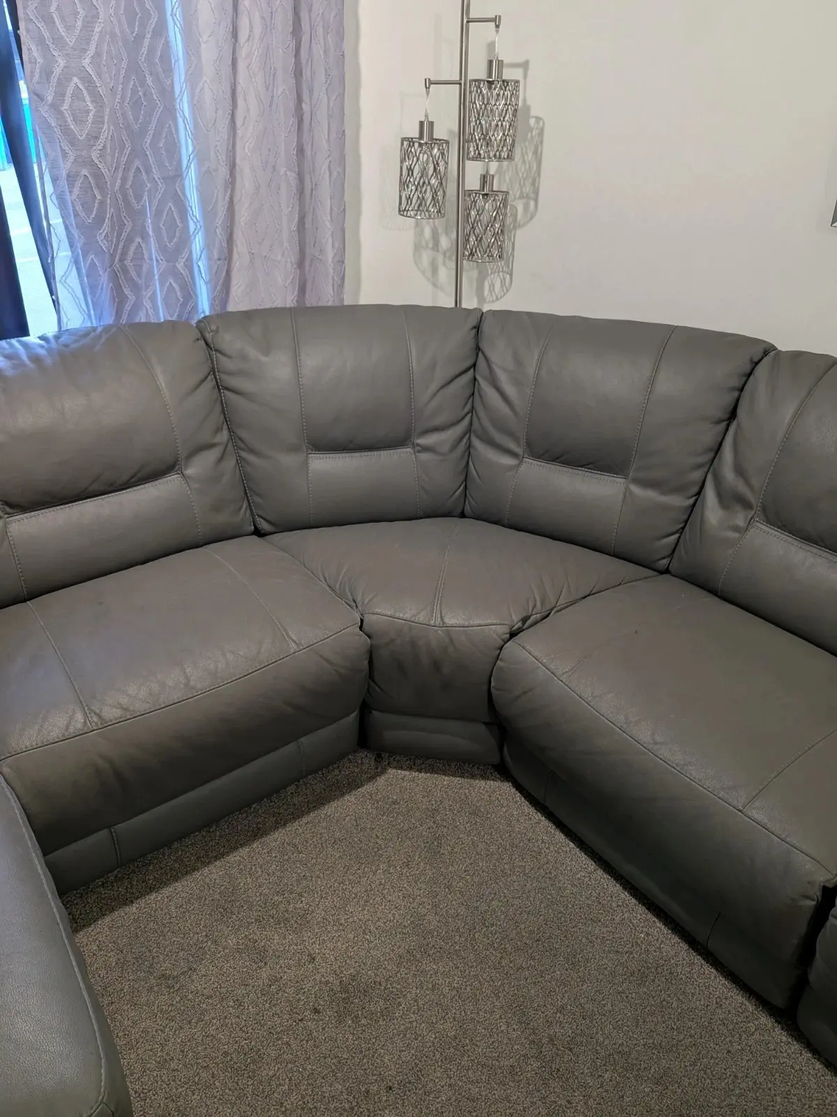 Share Large Corner Sofa With Chaise And Recliner