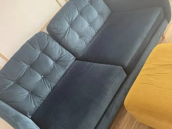 DFS French Connection Camden Chenille 3 seater sofa