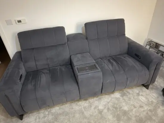 The Paramount Smart Recliner Sofa Charcoal