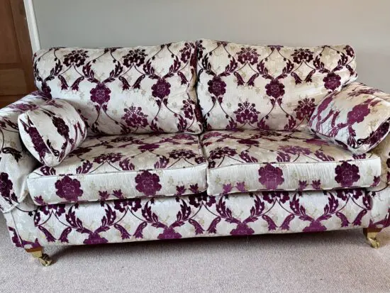 Floral Damask Multiyork Verona Sofa Set