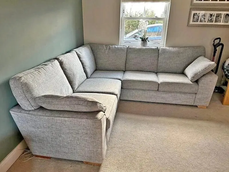 ( W h a t ‘ s –> a p p 📲 07 49 41 42 80 2 ) Light & Dark GREY 5 seater Dual Arm Corner Sofa (Cash On Delivery) + (Free Home Deivery)