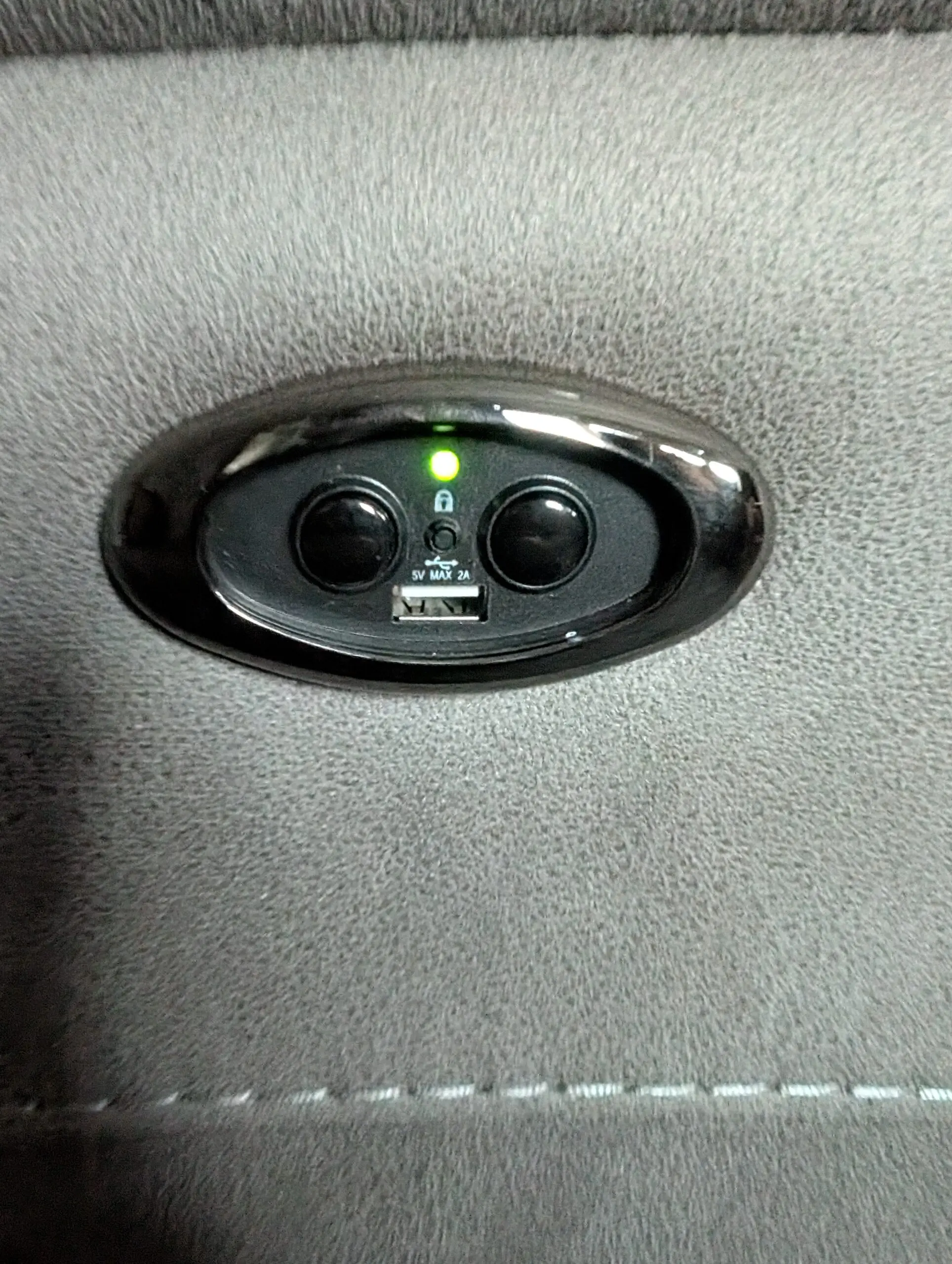 Electric recliner L shaped sofa