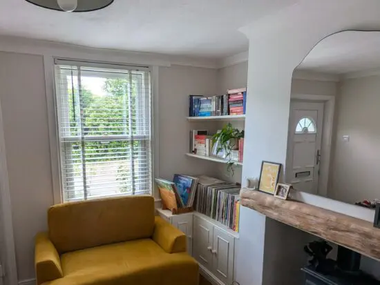 Swyft Model 05 Loveseat, Mustard