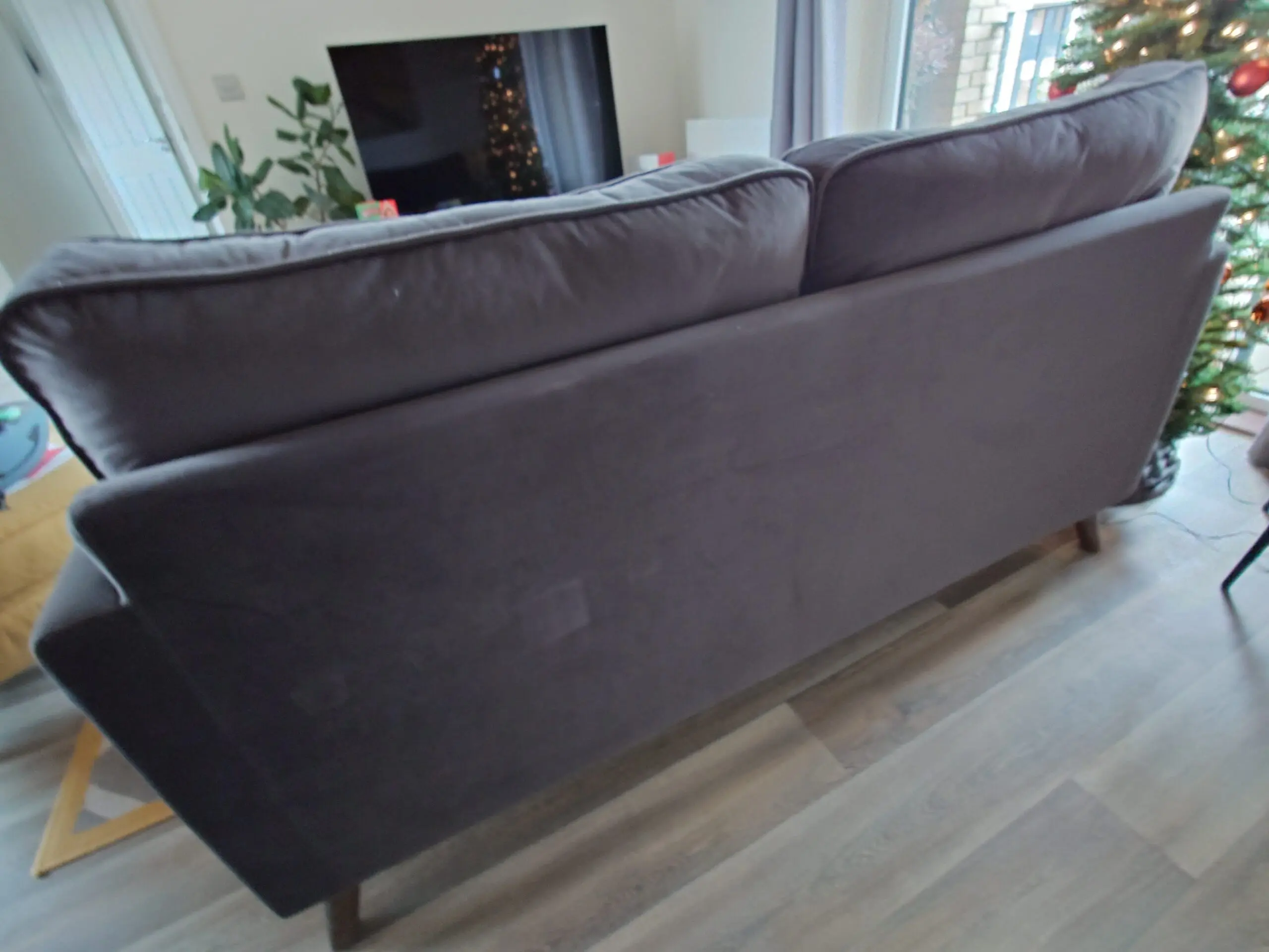 Hykkon Grey 'Will' 2 Seater Sofa