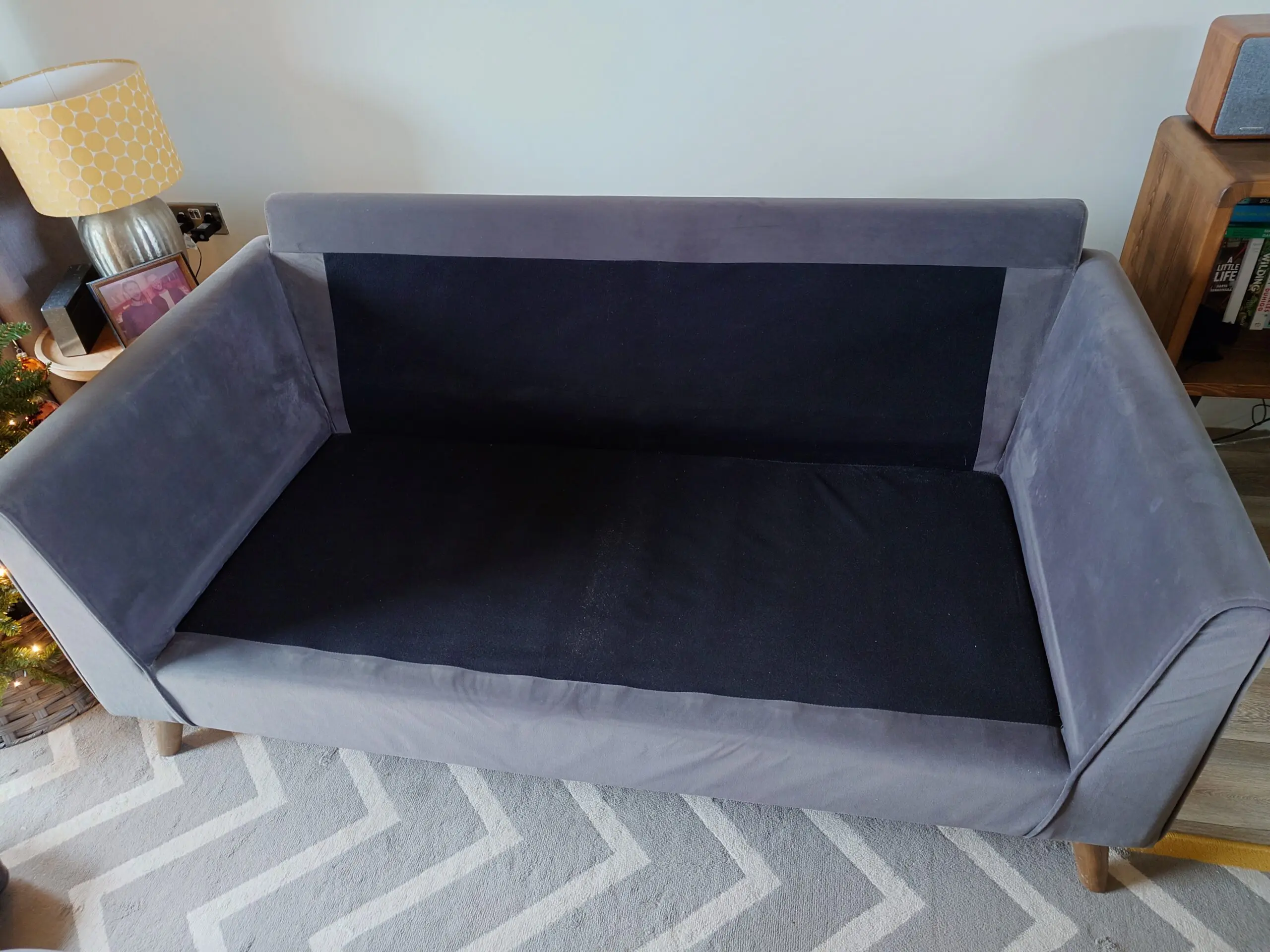 Hykkon Grey 'Will' 2 Seater Sofa