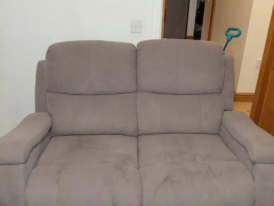 Recliner couch bought from the range.