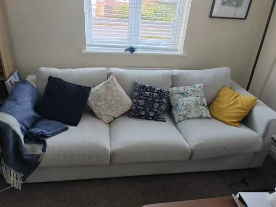 Good as new IKEA 3 seater VIMlE sofa beige