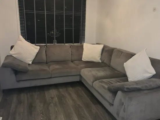 DFS Grey Corner Sofa