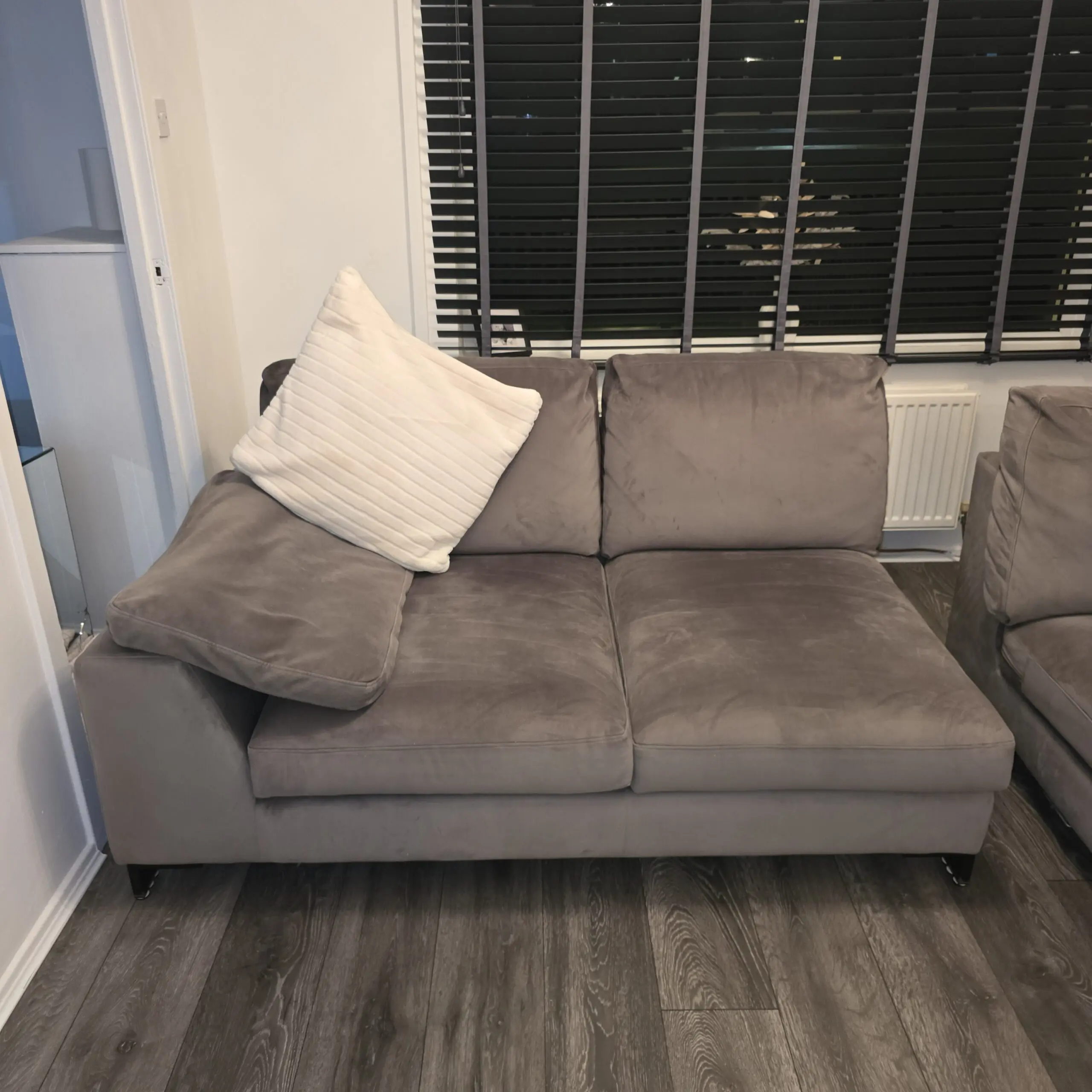 DFS Grey Corner Sofa