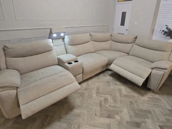 DFS 'Trek' Electric Reclining Sofa