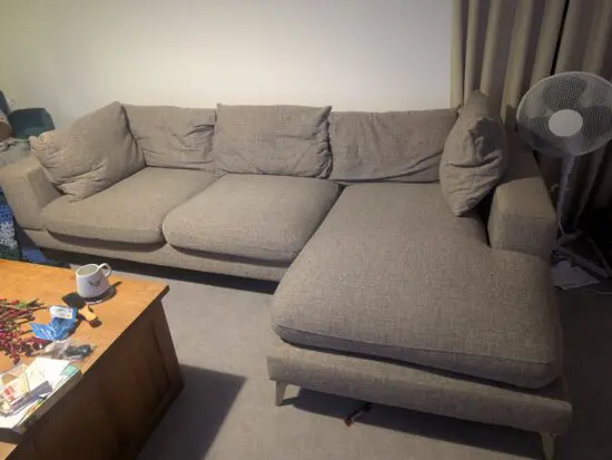 Sofology beige corner sofa