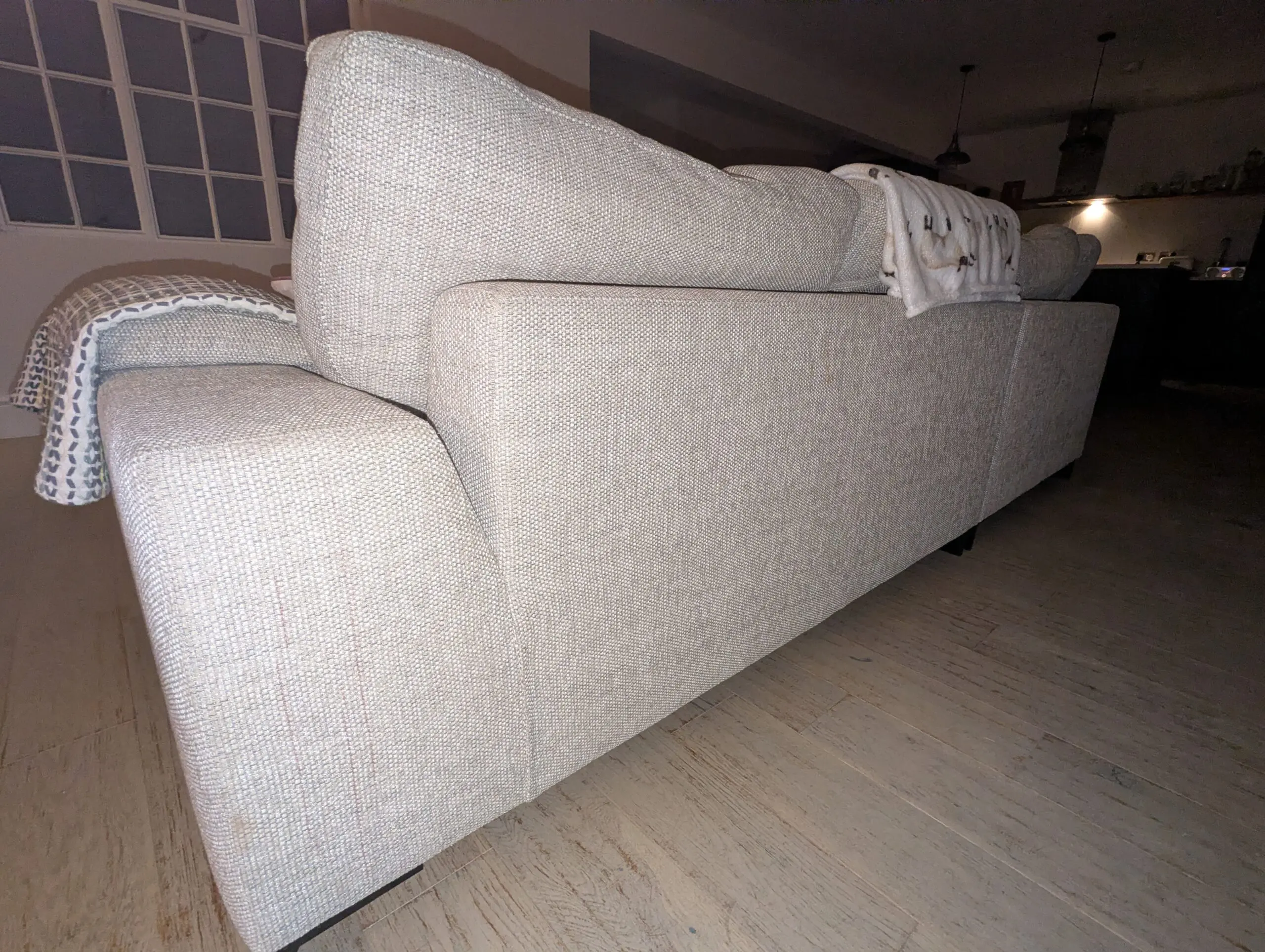 DFS L shaped sofa